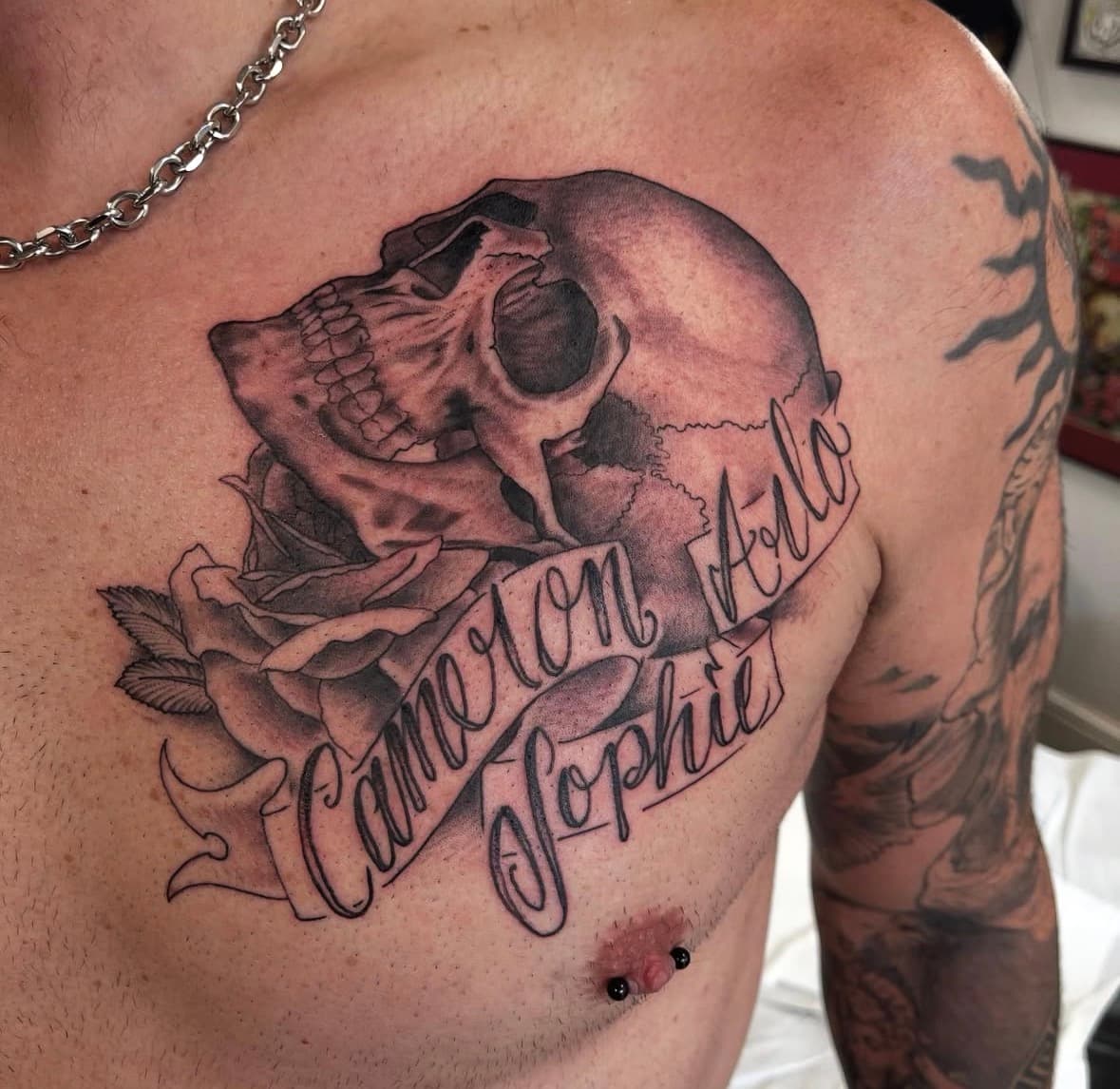 Greg — recent tattoo work